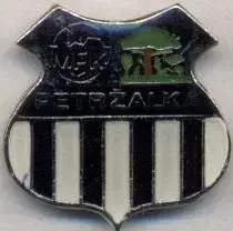 футбол.клуб Петржалка Братислава Словач.1 важмет/Petrzalka,Slovak football badge