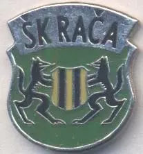 футбол.клуб Рача Братислава Словач. важмет/Raca Bratislava,Slovak football badge