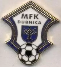 футбол.клуб Дубніца (Словаччина)3 ЕМАЛЬ /MFK Dubnica,Slovakia football pin badge