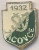 футбол.клуб Яцовце (Словаччина)1 важмет / SK Jacovce, Slovakia football badge