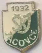 футбол.клуб Яцовце (Словаччина)1 важмет / SK Jacovce, Slovakia football badge