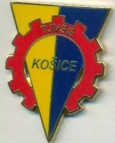футбол.клуб ВСС Кошице (Словаччина) ЕМАЛЬ/VSS Kosice,Slovak football replica pin