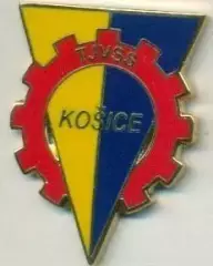 футбол.клуб ВСС Кошице (Словаччина) ЕМАЛЬ/VSS Kosice,Slovak football replica pin
