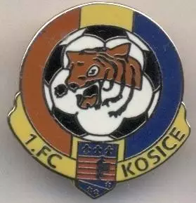 футбол.клуб Кошице (Словач.)1 ЕМАЛЬ / 1.FC Kosice,Slovakia football enamel badge