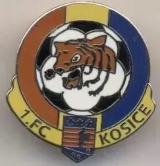 футбол.клуб Кошице (Словач.)1 ЕМАЛЬ / 1.FC Kosice,Slovakia football enamel badge