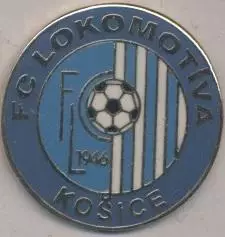 футбол.клуб Локомотив Кошице Словач. ЕМАЛЬ/Lokomotiva Kosice,Slovak football pin