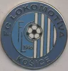 футбол.клуб Локомотив Кошице Словач. ЕМАЛЬ/Lokomotiva Kosice,Slovak football pin