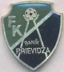 футбол.клуб Банік П.(Словач.) офіц. важмет/Banik Prievidza,Slovak football badge