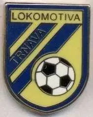 футбол.клуб Локомотива Трнава (Словач.) ЕМАЛЬ/Lokom.Trnava,Slovakia football pin