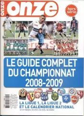 Франція,чемп-т 2008-09,спецвидання Онз/Onze Mondial France football season guide