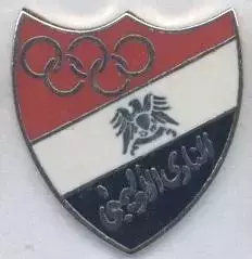 футбольний клуб Аль-Олімпі (Єгипет) ЕМАЛЬ /Olympic Alexandria,Egypt football pin