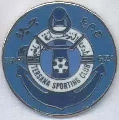 футбольний клуб Терсана (Єгипет) ЕМАЛЬ /Tersana SC Giza,Egypt football pin badge