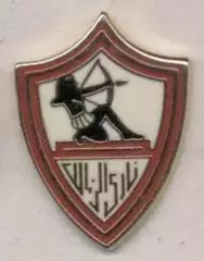футбольний клуб Замалек (Єгипет) ЕМАЛЬ /Zamalek Giza SC,Egypt football pin badge
