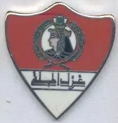 футбол.клуб Аль-Махалля (Єгипет) ЕМАЛЬ/Ghazl El Mahalla,Egypt football pin badge