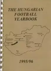книга Угорщина - Футбол 1995-96 щорічник / Hungary football summary yearbook