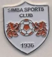 футбольний клуб Сімба (Танзанія) важмет / Simba SC, Tanzania football pin badge