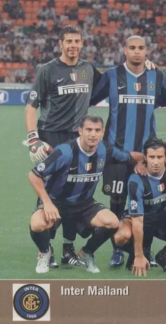 постер А4 футбол Інтернаціонале (Італія 2006/FC Inter,Italy football team poster