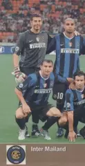 постер А4 футбол Інтернаціонале (Італія 2006/FC Inter,Italy football team poster
