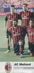 постер А4 футбол Мілан (Італія) 2013 / AC Milan, Italy football team poster