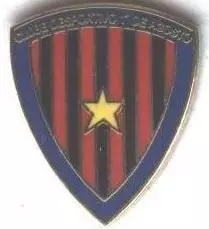 футбол.клуб Прімейру Агошту (Ангола) ЕМАЛЬ / Primeiro Agosto,Angola football pin