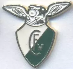 футбол.клуб Ферровіаріу Уїла Ангола важмет/Ferroviario Huila,Angola football pin