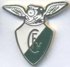 футбол.клуб Ферровіаріу Уїла Ангола важмет/Ferroviario Huila,Angola football pin