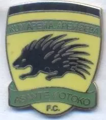 футбол.клуб Асанте Котоко (Гана) ЕМАЛЬ/Asante Kotoko SC,Ghana football pin badge