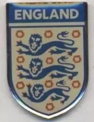 Англія, федерація футболу, офіц.2 важмет / England football federation pin badge