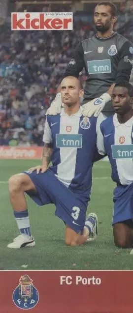 постер А4 футбол Порту (Португалія) 2009 / FC Porto, Portugal football poster