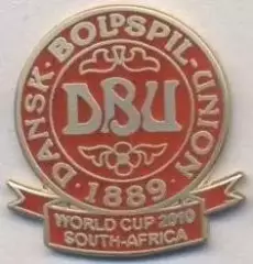 Данія, федерація футболу,№1 ЕМАЛЬ / Denmark football federation enamel pin badge