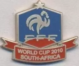 Франція,федерація футболу,№5 ЕМАЛЬ /France football federation pin badge insigne