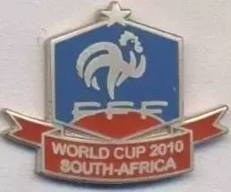 Франція,федерація футболу,№5 ЕМАЛЬ /France football federation pin badge insigne