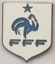Франція,федерація футболу,№6 ЕМАЛЬ /France football federation pin badge insigne