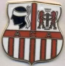 футбол.клуб Аяччо (Франція)2 ЕМАЛЬ / AC Ajaccio,France football enamel pin badge