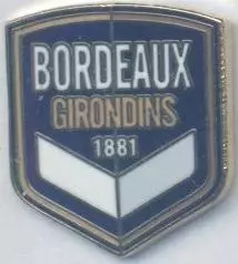 футбол.клуб Бордо (Франція)4 ЕМАЛЬ /Girondins Bordeaux,France football pin badge