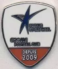футбол.клуб Етуаль Фрежюс (Франція)2 ЕМАЛЬ / Etoile Frejus, France football pin