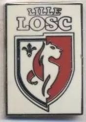 футбол.клуб Олімпік Лілль (Франція)1 ЕМАЛЬ / Lille OSC,France football pin badge