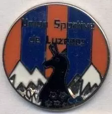 футбол.клуб Люзнак (Франція)1 ЕМАЛЬ /US Luzenac,France football enamel pin badge