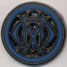 футбол.клуб Олімпік Марсель (Франція)1 ЕМАЛЬ/Olymp.Marseille,France football pin