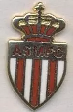футбол.клуб Монако (Франція)1 ЕМАЛЬ / AS Monaco,France football enamel pin badge