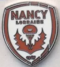 футбол.клуб Нансі (Франція)5 ЕМАЛЬ / AS Nancy-Lorraine,France football pin badge