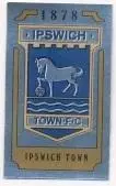 наклейка блиск.футбол Іпсвіч Таун (Англія /Ipswich Town,England football sticker
