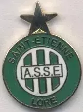 футбол.клуб Сент-Етьєн (Франція)2 ЕМАЛЬ /AS St.Etienne,France football pin badge