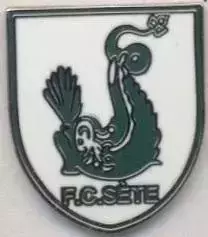 футбольний клуб Сет (Франція)2 ЕМАЛЬ / FC Sete, France football enamel pin badge