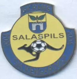 футбол.клуб Саласпілс (Латвія) важмет / Kengaroos Salaspils, Latvia football pin
