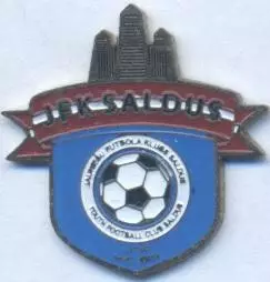 футбольний клуб Салдус (Латвія) важмет / JFK Saldus, Latvia football pin badge