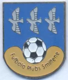 футбольний клуб Смілтене (Латвія) важмет / FK Smiltene,Latvia football pin badge