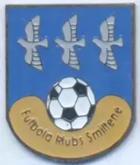 футбольний клуб Смілтене (Латвія) важмет / FK Smiltene,Latvia football pin badge