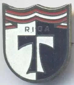 футбольний клуб Торпедо Рига (Латвія) важмет /Torpedo Riga,Latvia football badge