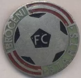 футбол.клуб Стартс Броцені (Латвія) ЕМАЛЬ / Starts Broceni,Latvia football badge